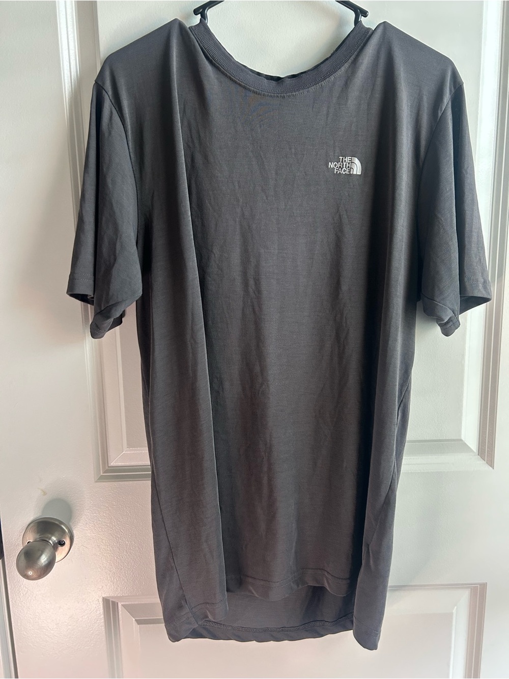 The North Face Men's Short Sleeve Tee - Charcoal Gray
